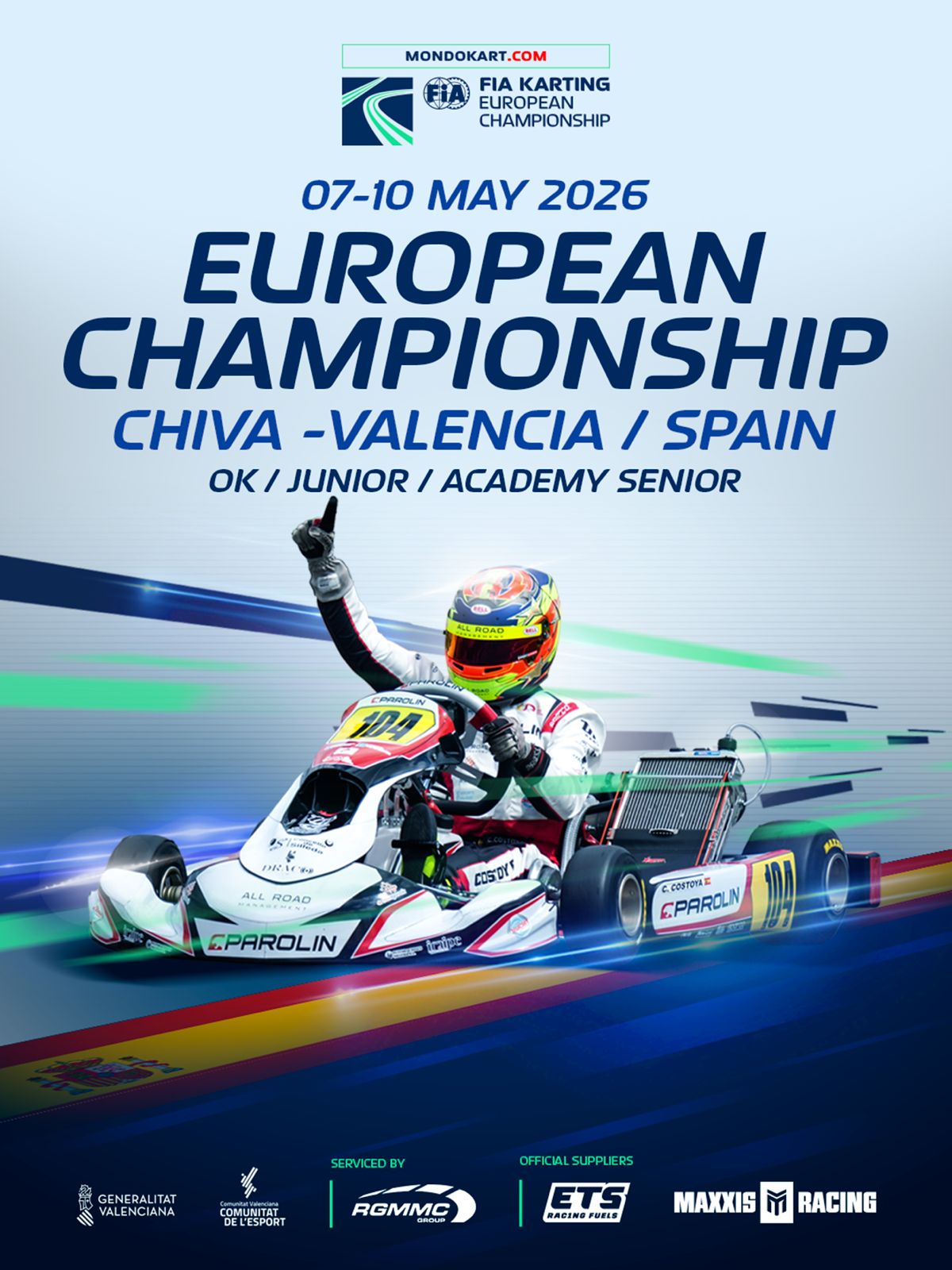 campeonato europa kartodromo valencia