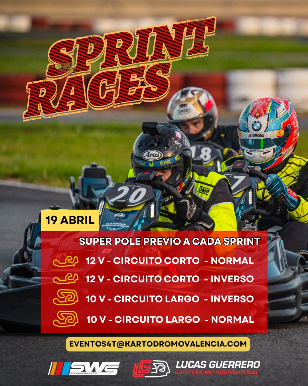 evento sprint races valencia